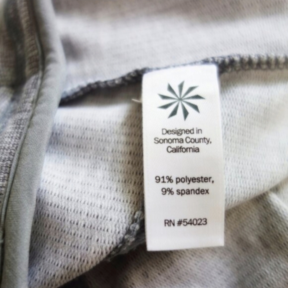 Athleta Techie Terry Athletic Skirt Size (M Tall) Heathered Gray EUC - Picture 7 of 7